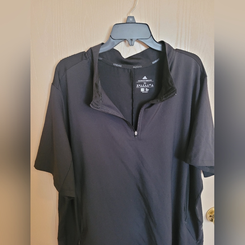 Adidas Oversized Black Lightweight Athleisure Dress Womens Plus Size 3XL - Picture 4 of 7
